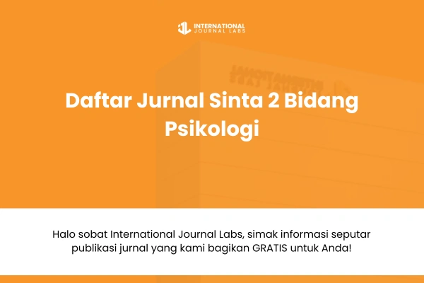 Daftar Jurnal Sinta 2 Bidang Psikologi